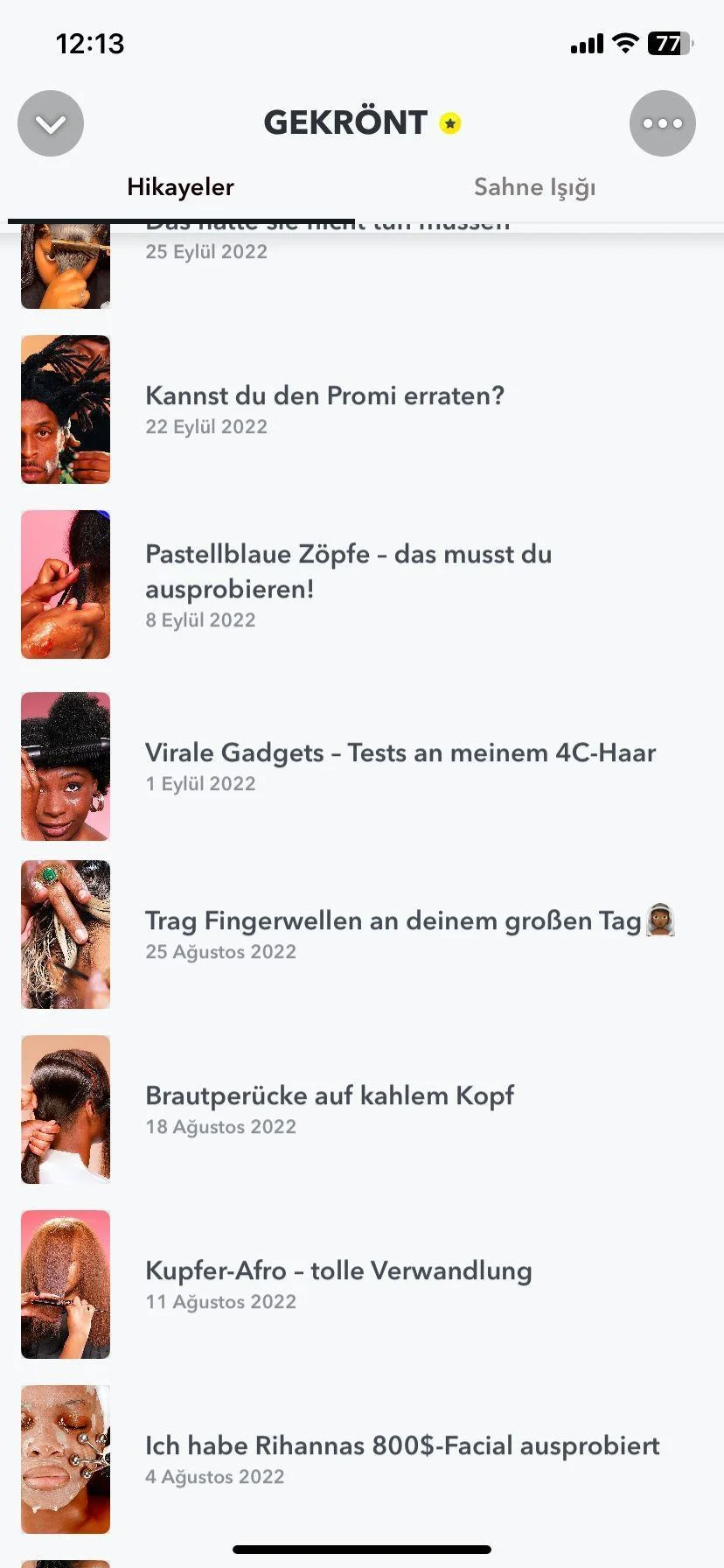 Gekrönt — Portfolio-Beispiel 3