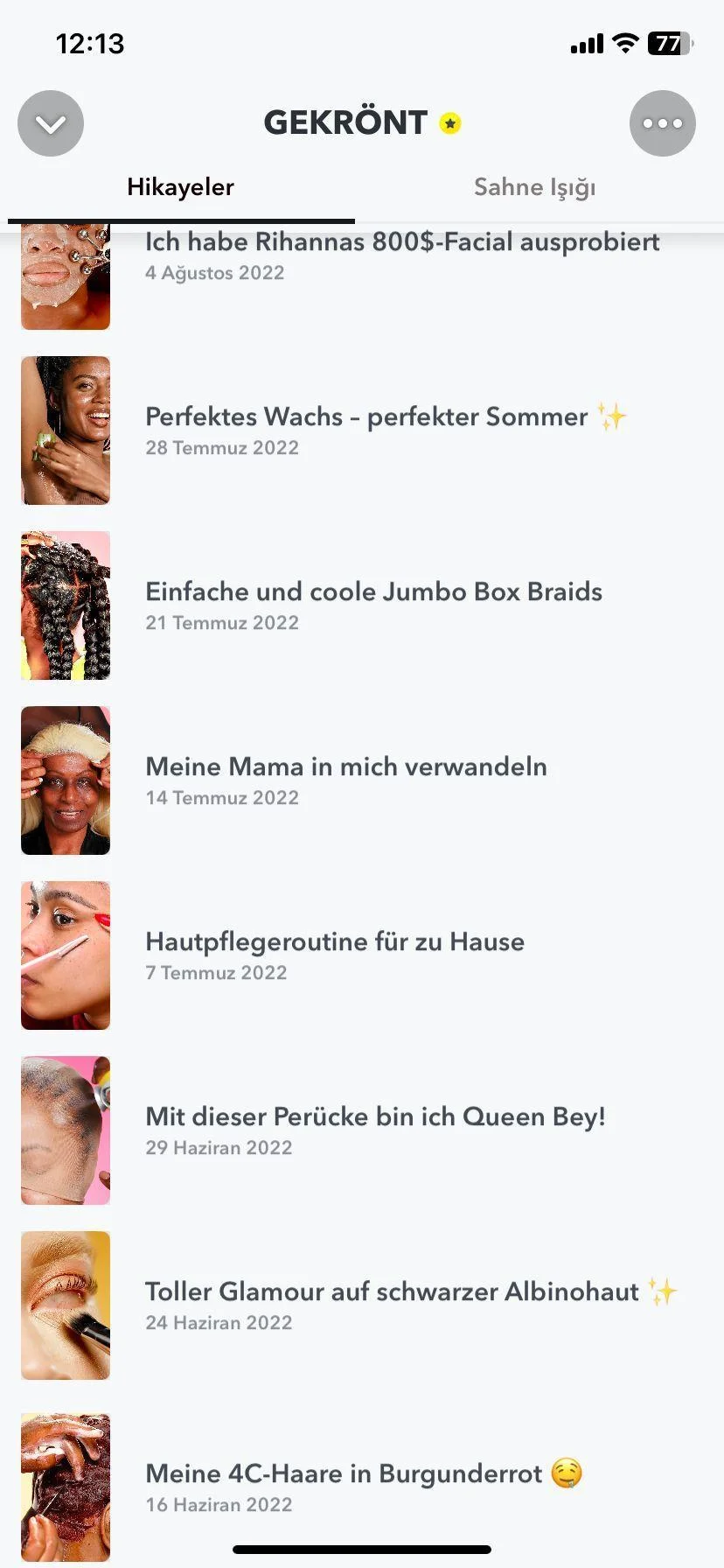 Gekrönt — Portfolio-Beispiel 5
